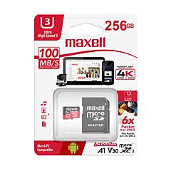 Memoria SD 256GB Clase 10 Maxell