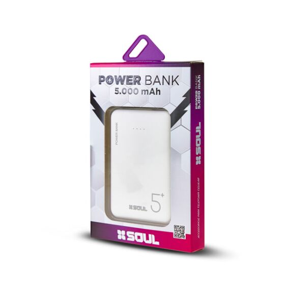 Power Bank Dual USB 5.000mAh Soul